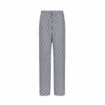 디올 남성 오블리크 파자마 팬츠 - Dior Mens Oblique Pajama Pants 