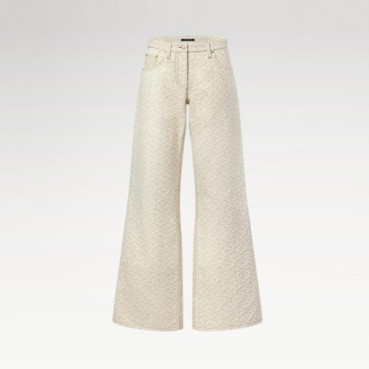 루이비통 여성 3D 모노그램 청바지 - Louis vuitton Womens 3D Monogram Jeans 