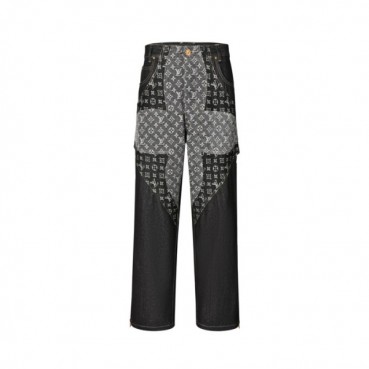 루이비통 남성 트렌디 청바지 - Louis vuitton Mens Trendy Jeans 