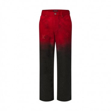루이비통 남성 트렌디 청바지 - Louis vuitton Mens Trendy Jeans 