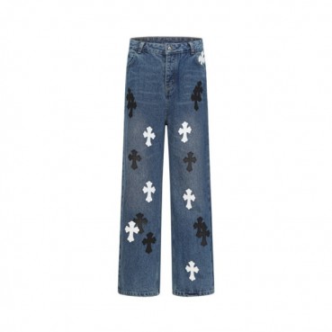 크롬하츠 남성 클래식 청바지 - Chrom Hearts Mens Classic Jeans 