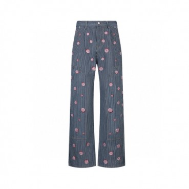 루이비통 남성 트렌디 청바지 - Louis vuitton Mens Trendy Jeans 