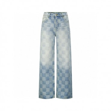 루이비통 남성 트렌디 청바지 - Louis vuitton Mens Trendy Jeans 