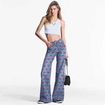 루이비통 여성 LV x TM 체리 청바지 - Louis vuitton Womens LV x TM Cherry Jeans 
