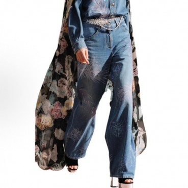 Chanel Womens Denim Pants - 샤넬 여성 데님 팬츠 