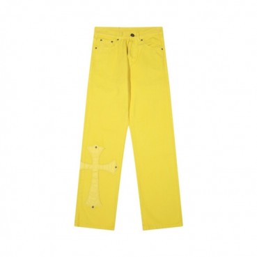 크롬하츠 남성 트렌디 청바지 - Chrom Hearts Mens Trendy Jeans 