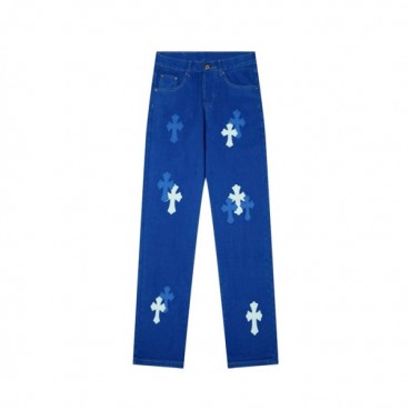 크롬하츠 남성 트렌디 청바지 - Chrom Hearts Mens Trendy Jeans 
