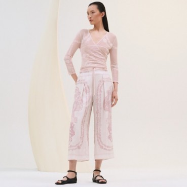 디올 여성 실크 팬츠 - Dior Womens Silk Pants 