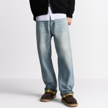 디올 남성 블루 청바지 - Dior Mens Blue Jeans 