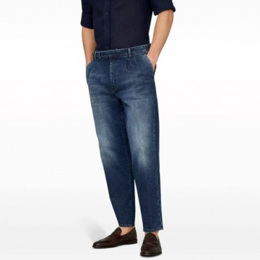 브루넬로쿠치넬리 남성 블루 청바지 - Brunello Cucinelli Mens Blue Jeans 