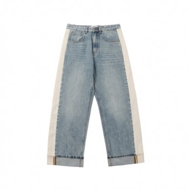로에베 남성 블루 청바지 - Loewe Mens Blue Jeans 