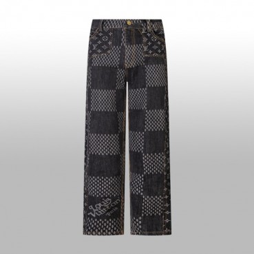 루이비통 남성 클래식 청바지 - Louis vuitton Mens Classic Jeans 