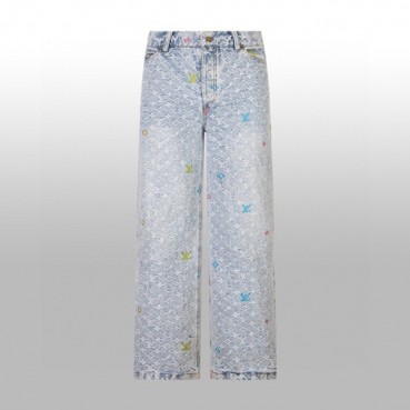 루이비통 남성 클래식 청바지 - Louis vuitton Mens Classic Jeans 