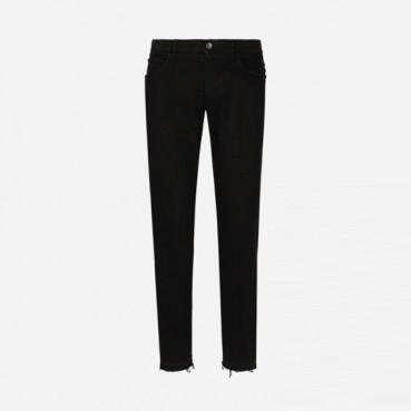 돌체앤가바나 남성 블랙 청바지 - Dolce&Gabbana Mens Black Jeans 