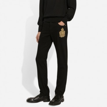 돌체앤가바나 남성 블랙 청바지 - Dolce&Gabbana Mens Black Jeans 