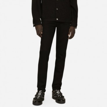돌체앤가바나 남성 블랙 청바지 - Dolce&Gabbana Mens Black Jeans 