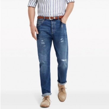 브루넬로쿠치넬리 남성 블루 청바지 - Brunello Cucinelli Mens Blue Jeans 