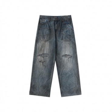 발렌시아가 남성 블루 청바지 - Balenciaga Mens Blue Jeans 