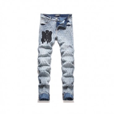 아미리 남성 블루 청바지 - Amiri Mens Blue Jeans 