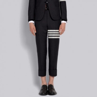 톰브라운 남성 네이비 슬랙스 - Thom Browne Mens Navy Slacks 