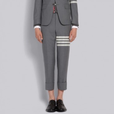 톰브라운 남성 그레이 슬랙스 - Thom Browne Mens Gray Slacks 