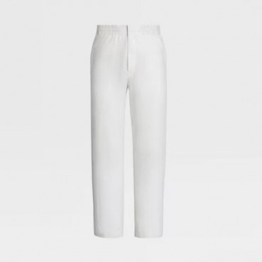 에르메네질도 제냐 남성 화이트 슬랙스 -  Ermenegildo Zegna Mens White Slacks 