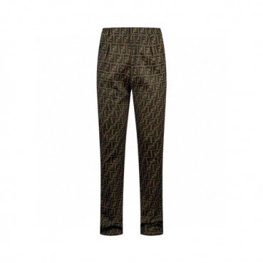 펜디 남성 카키 슬랙스 - Fendi Mens Khaki Slacks 