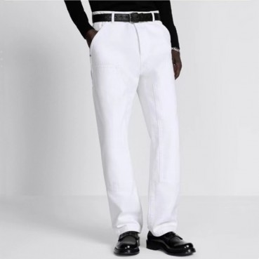 디올 남성 화이트 청바지 - Dior Mens Whie Jeans 