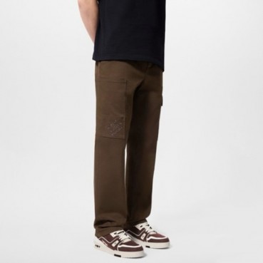 루이비통 남성 브라운 팬츠 - Louis vuitton Mens Brown Pants 