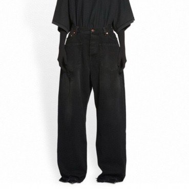 발렌시아가 남성 블랙 청바지 - Balenciaga Mens Black Jeans 