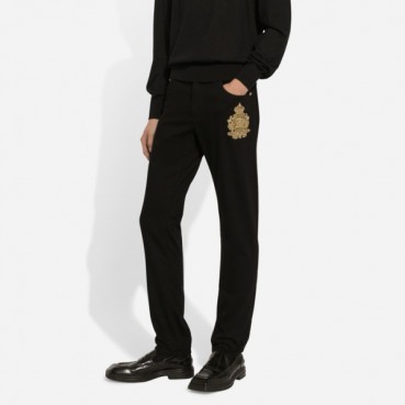 돌체앤가바나 남성 블랙 청바지 - Dolce&Gabbana Mens Black Jeans 