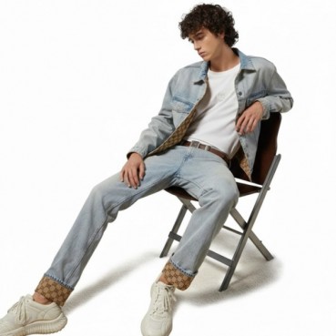 구찌 남성 블루 청바지 - Gucci Mens Blue Jeans 