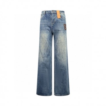 루이비통 남성 블루 청바지 - Louis vuitton Mens Blue Jeans 