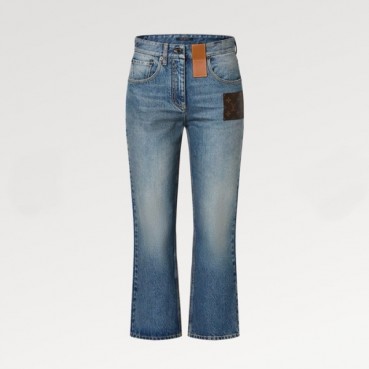 루이비통 남성 블루 청바지 - Louis vuitton Mens Blue Jeans 