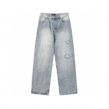 발렌시아가 남성 블루 청바지 - Balenciaga Mens Blue Jeans 