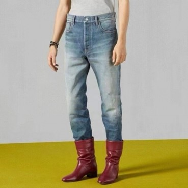 구찌 남성 블루 청바지 - Gucci Mens Blue Jeans 