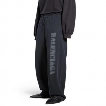 발렌시아가 남성 캐쥬얼 블랙 팬츠 - Balenciaga Mens Black Pants 