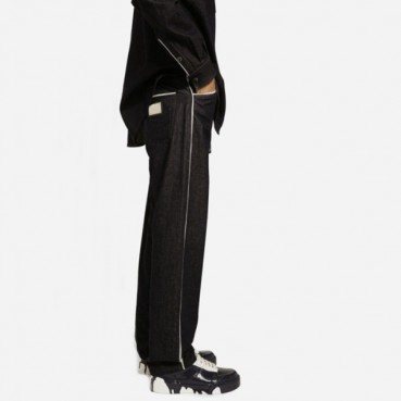 돌체앤가바나 남성 블랙 팬츠 - Dolce&Gabbana Mens Black Pants 