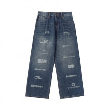 발렌시아가 남성 블루 청바지 - Balenciaga Mens Blue Jeans 