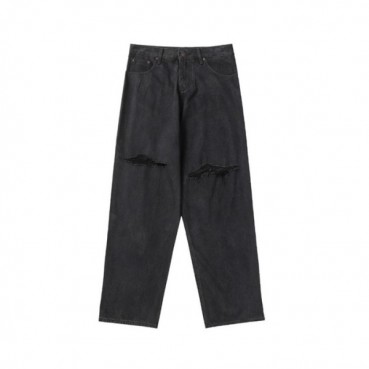 발렌시아가 남성 블랙 청바지 - Balenciaga Mens Black Jeans 