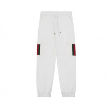 구찌 남성 캐쥬얼 화이트 팬츠 - Gucci Mens White Pants 