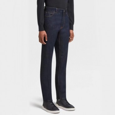에르메네질도 제냐 남성 네이비 팬츠 - Ermenegildo Zegna Mens Navy Pants 