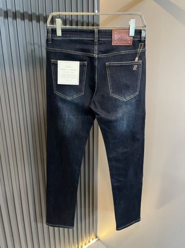 에르메네질도 제냐 남성 블루 팬츠 - Ermenegildo Zegna Mens Blue Pants 