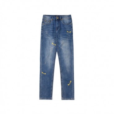 펜디 남성 블루 청바지 - Fendi Mens Blue Jeans 