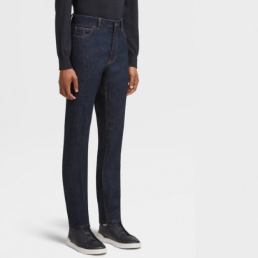 에르메네질도 제냐 남성 트렌디 네이비 청바지 - Ermenegildo Zegna Mens Navy Jeans 