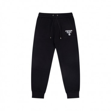 프라다 남성 캐쥬얼 블랙 팬츠 - Prada Mens Black Pants 