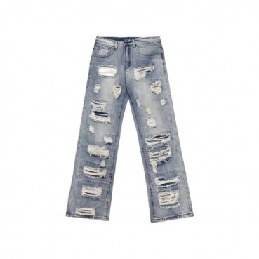 발렌시아가 남성 블루 청바지 - Balenciaga Mens Blue Jeans 
