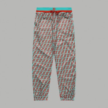 펜디 남성 캐쥬얼 레드 팬츠 - Fendi Mens Red Pants 