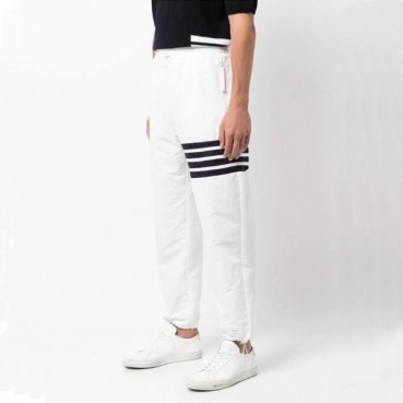 톰브라운 남성 캐쥬얼 화이트 팬츠 - Thom Browne Mens White Pants 