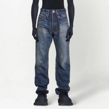 발렌시아가 남성 블루 청바지 - Balenciaga Mens Blue Jeans 